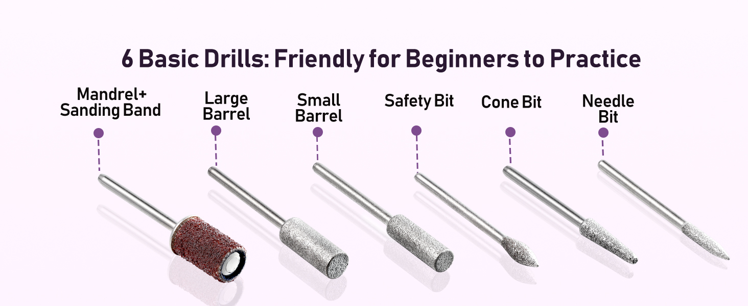 Cordless Nail Drill Electric File Lima de taladro de uñas eléctrica inalámbrica