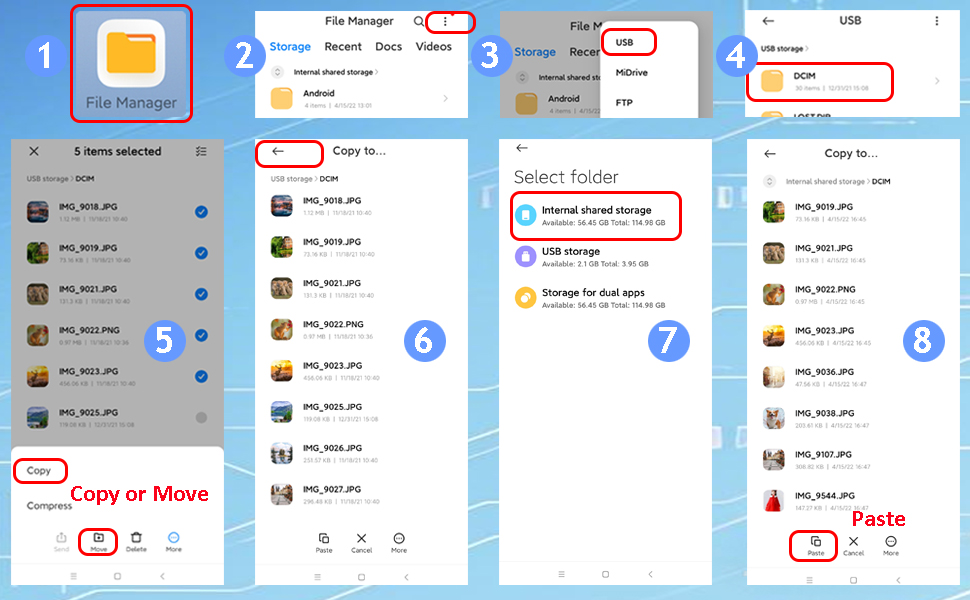 User guide for USB C devices