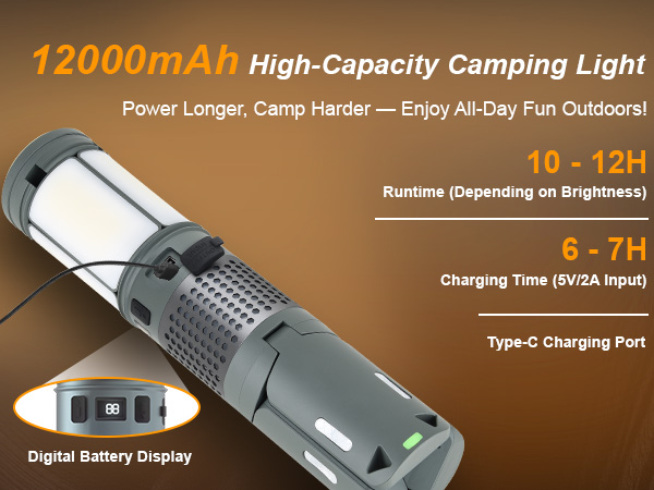 rechargeable camping lantern