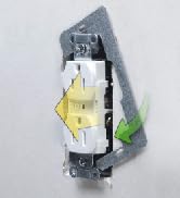 RACO Flush-Fit 999X 3PK Device Level Plate, No Size, Steel