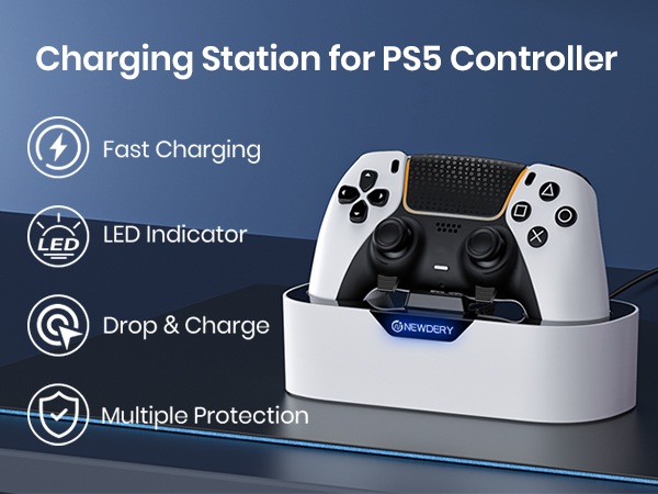 Solo Charger Staion for PS5 Controller