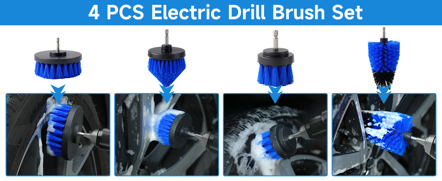 car detailing brush detailing brushes interior car cleaning kit car detailing brush kit wheel brush