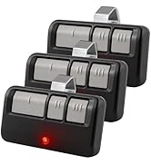 3X for LiftMaster Chamberlain Craftsman Universal Garage Door Opener Remote Replacement, 893LM 89...