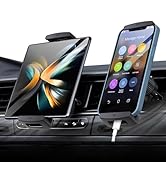 xuenair Z Fold 5 Car Mount, [360° Rotatable& Firmly Grip & Never Fall Off] Vent Tablet Mount for ...