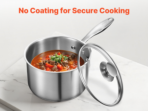 stainless steel sauce pot