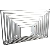 Rectangle Cookie Cutter Set 8-Piece 1.5