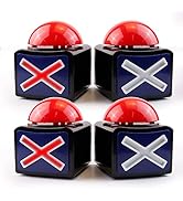 BEAN LIEVE 4Pack Game Buzzer - Game Answer Buzzer with Lights and Sound Trivia Quiz Got Talent Bu...