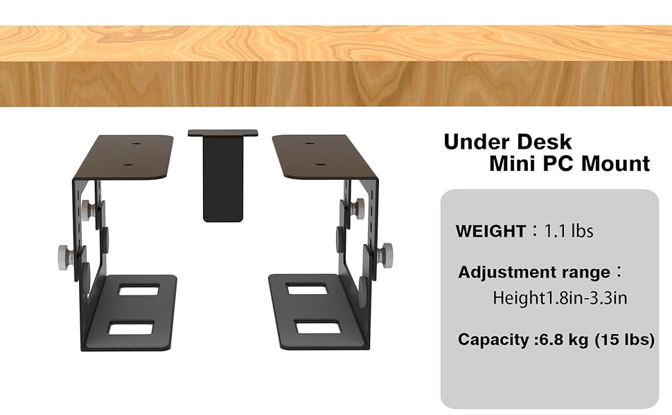 under desk mount