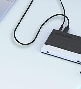 WAVLINK USB C Docking Station with 130W Power Adapter, Triple Display USB Type C to Dual HDMI Doc...