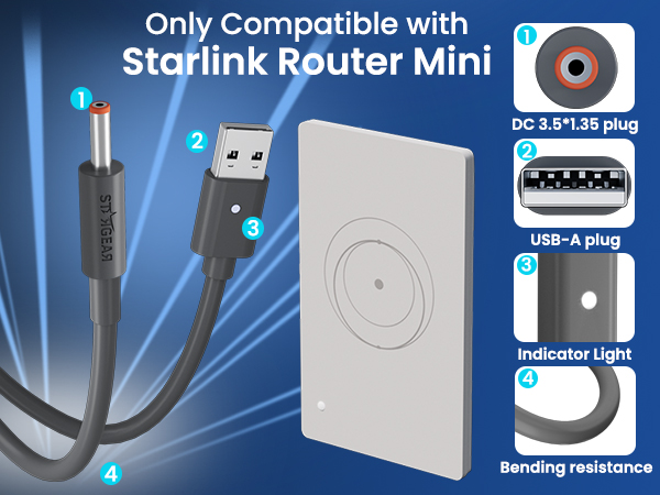 Starlink Router Mini Cable