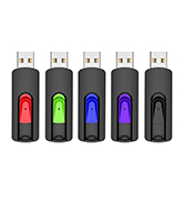 RAOYI 5 Pack 64GB USB Flash Drive