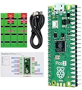 FREENOVE Raspberry Pi Pico 2 (Compatible with Arduino IDE) Pre-Soldered Header, Dual Arm Cortex-M...