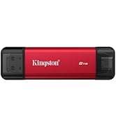 Kingston 2TB Dual USB-A/C Portable SSD | Up to 1050MB/s | USB 3.2 Gen 2 | SPSD/2TB