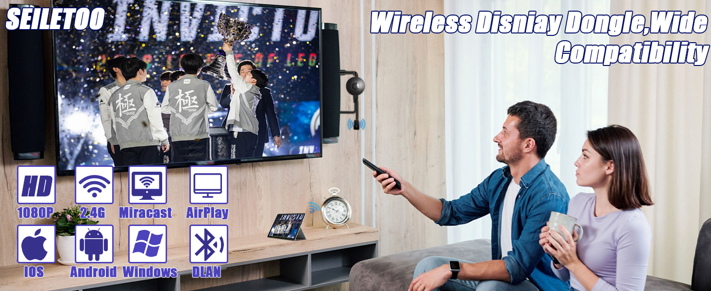 wireless hdmi display dongle adapter