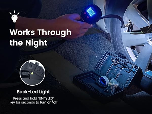 tool heavy duty fill nozzle pneumatic dial car truck dual psi presta inflater valve high