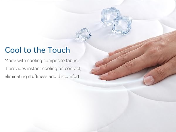 Made with cooling composite fabric, it provides instant cooling on contact, eliminating stuffiness