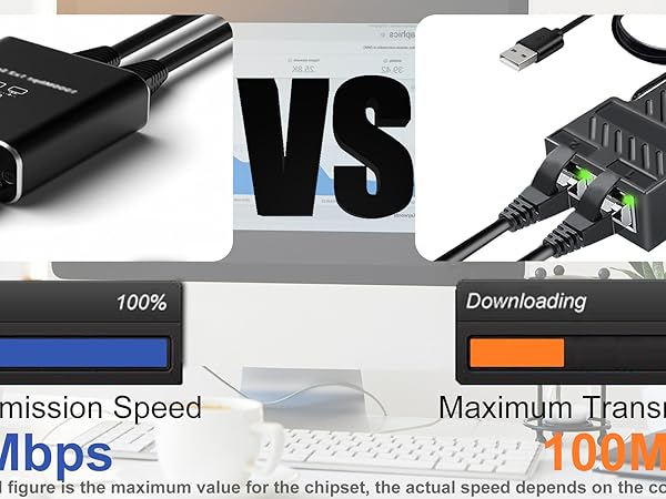 rj45 gigabit ethernet splitter
