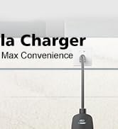 EVDANCE NACS Level 1 Charger - 16Amp 110V-240V NACS Charging Cable 25 FT, Portable NACS Charger, ...