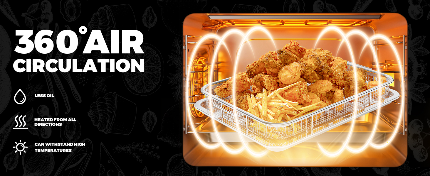 Air Fryer Basket for Oven