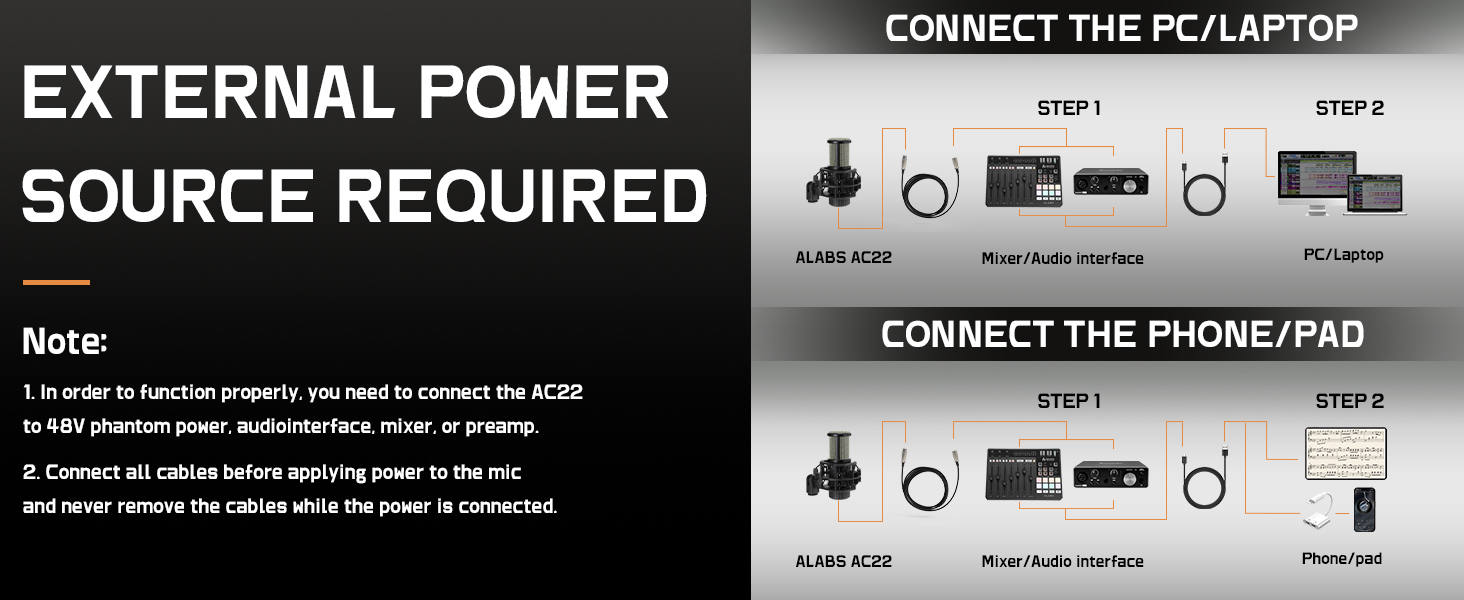 condenser microphone
