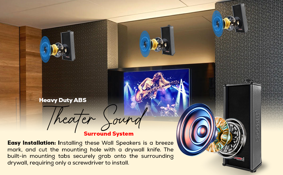 outdoor speaker,wall mount speakers,outdoor speakers wired waterproof,surround sound speaker