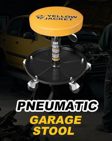 rolling garage stool