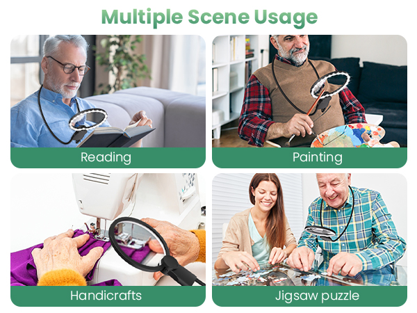 Reading Magnifier for Seniors