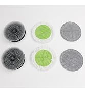 Qimedo Accessories 4 Replacement Pads and 2 Replacement Brush Heads