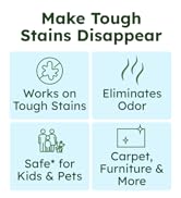 BugMD Enzyme Cleaner &amp; Odor Eliminator for Strong Odor (32oz) - Pet Stain Remover for Carpet, Uph...