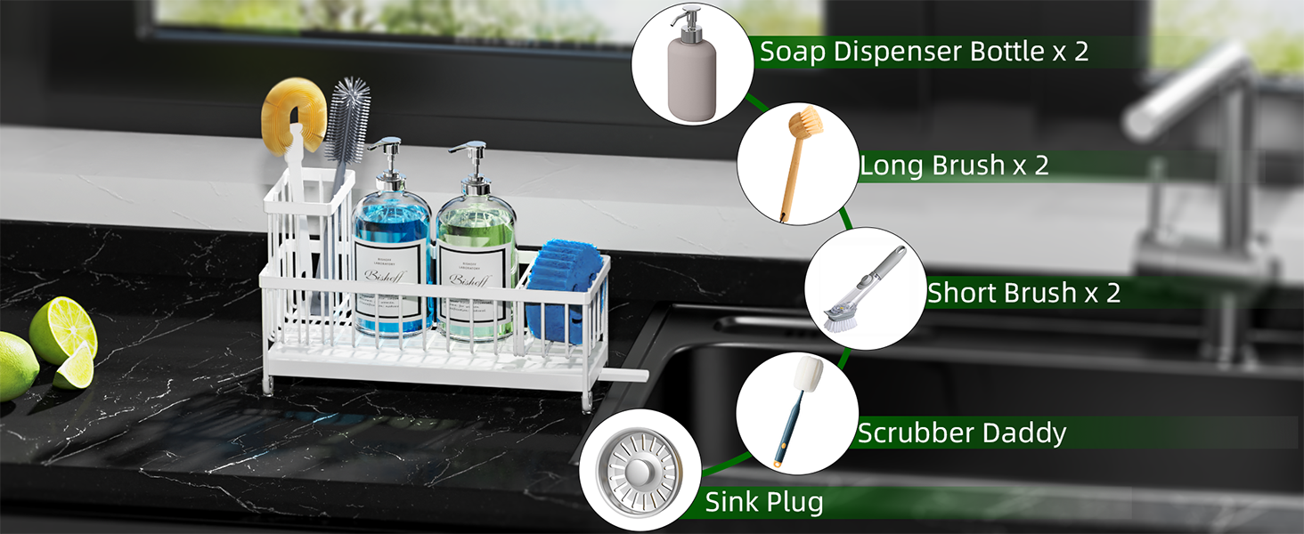 kitchen sink organizer