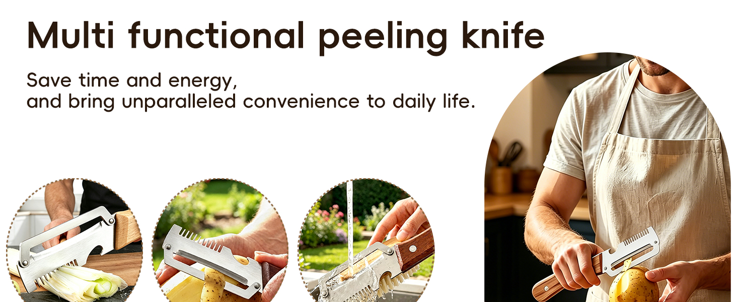 Multifunctional Vegetable Peeler