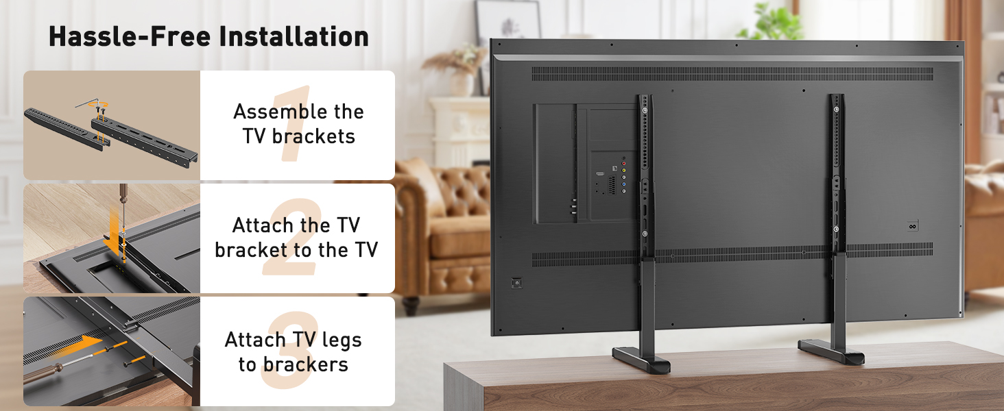 Tv stand legs