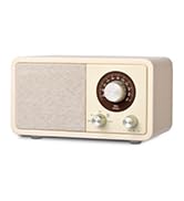 JOIIMU Portable FM Radio Bluetooth Speaker for Home Kitchen Bedroom Office | Built in White Noise...