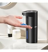 Fantictas Automatic Soap Dispenser,Touchless Hand Wall Mount Rechargeable 3 Gear Adjustable Elect...