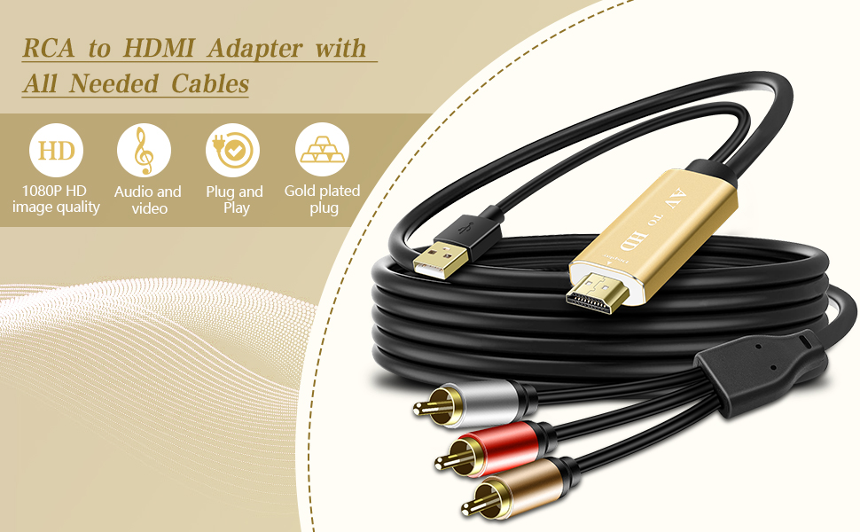 rca to hdmi adapter