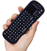 iPazzPort 2.4G Mini Wireless Keyboard with Touchpad Mouse Combo, Lightweight Portable Keyboard Co...