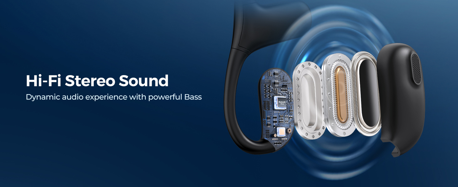 open ear headphones noise cancelling headphones open ear headphones with mic