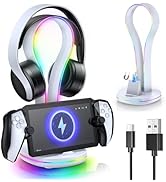 3-in-1 Magnetic Charging Stand for Playstation Portal &amp; PS5 Headset Wireless, KOVA Case-Friendly ...
