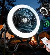 fan camping lantern
