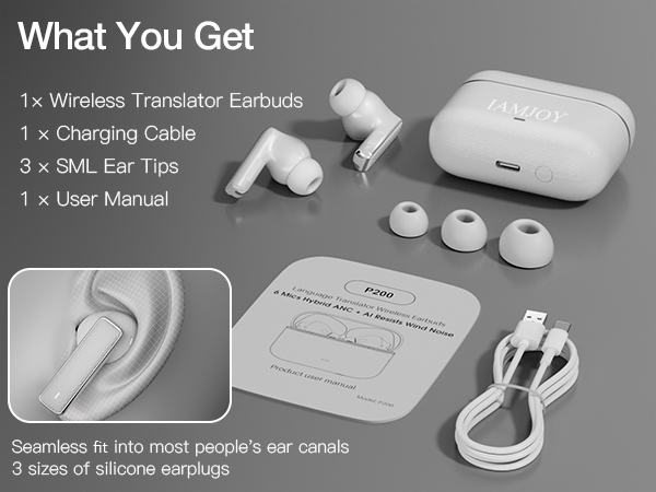 what you get earbuds