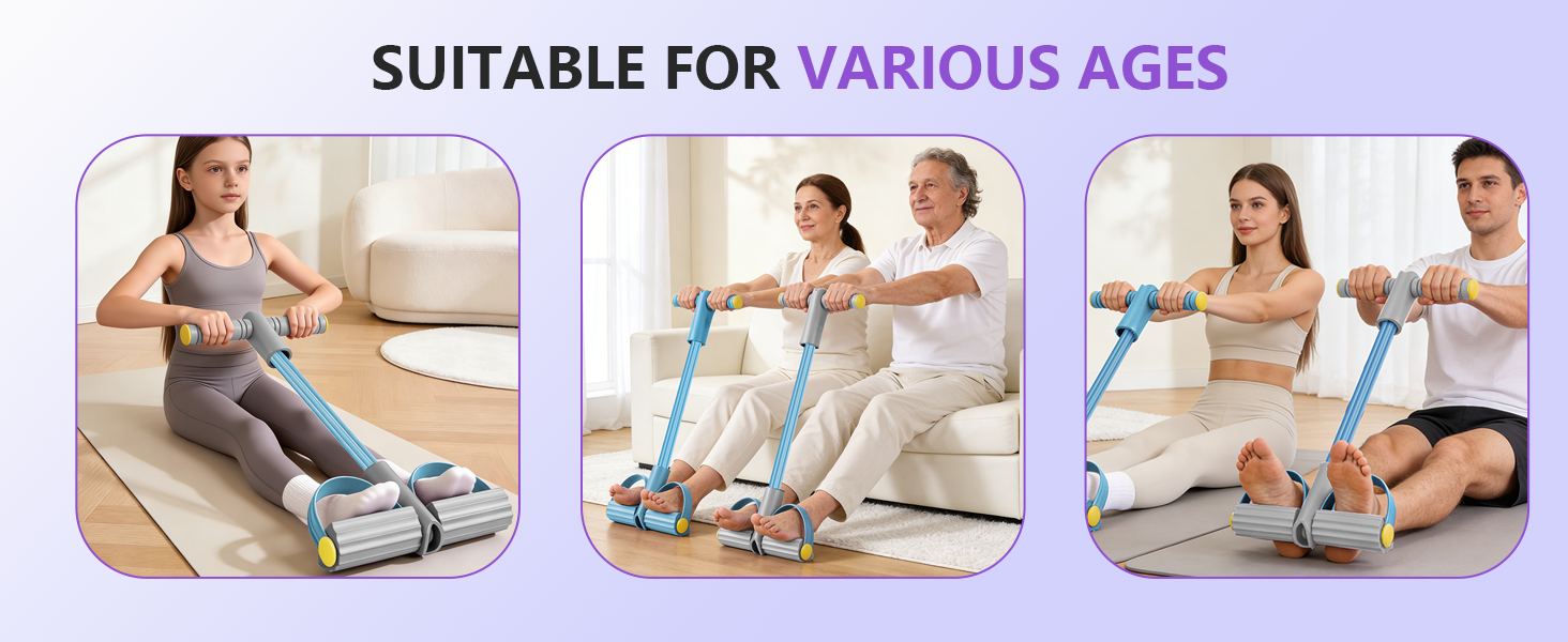 Upgraded Pedal Resistance Band with Handle