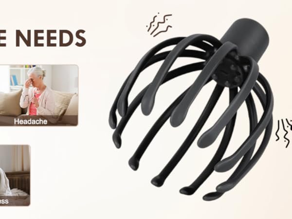 electric scalp massager