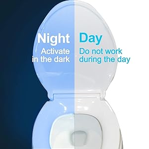 ZEZHOU LED Toilet Light Motion Sensor