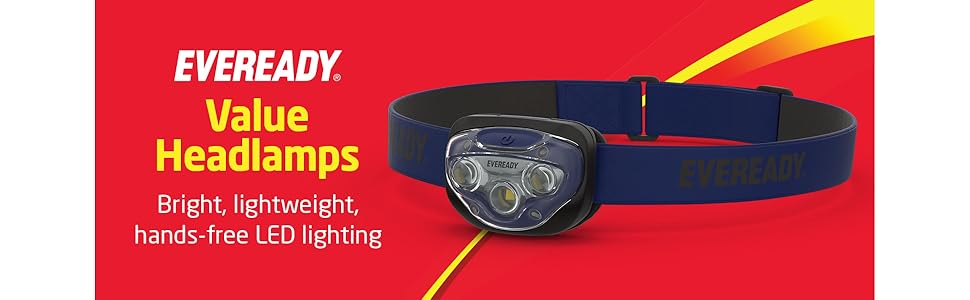Eveready economical and dependable handheld lights for everyday use