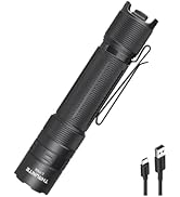ThruNite Lynx Tactical Rechargeable Flashlight – 3100 High Lumens, 417m Beam LED Flashlight, Dual...