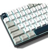 PBT Keycaps Set, Doubleshot 139 Key Caps,Cherry Profile Custom Keycap for 61/64/68/84/87/100/104/...