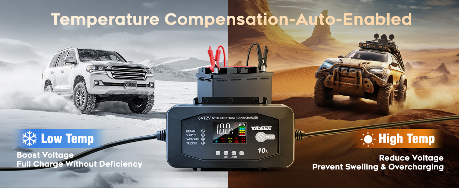 6V/12V Smart Battery Charger