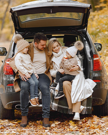 car seat back storage