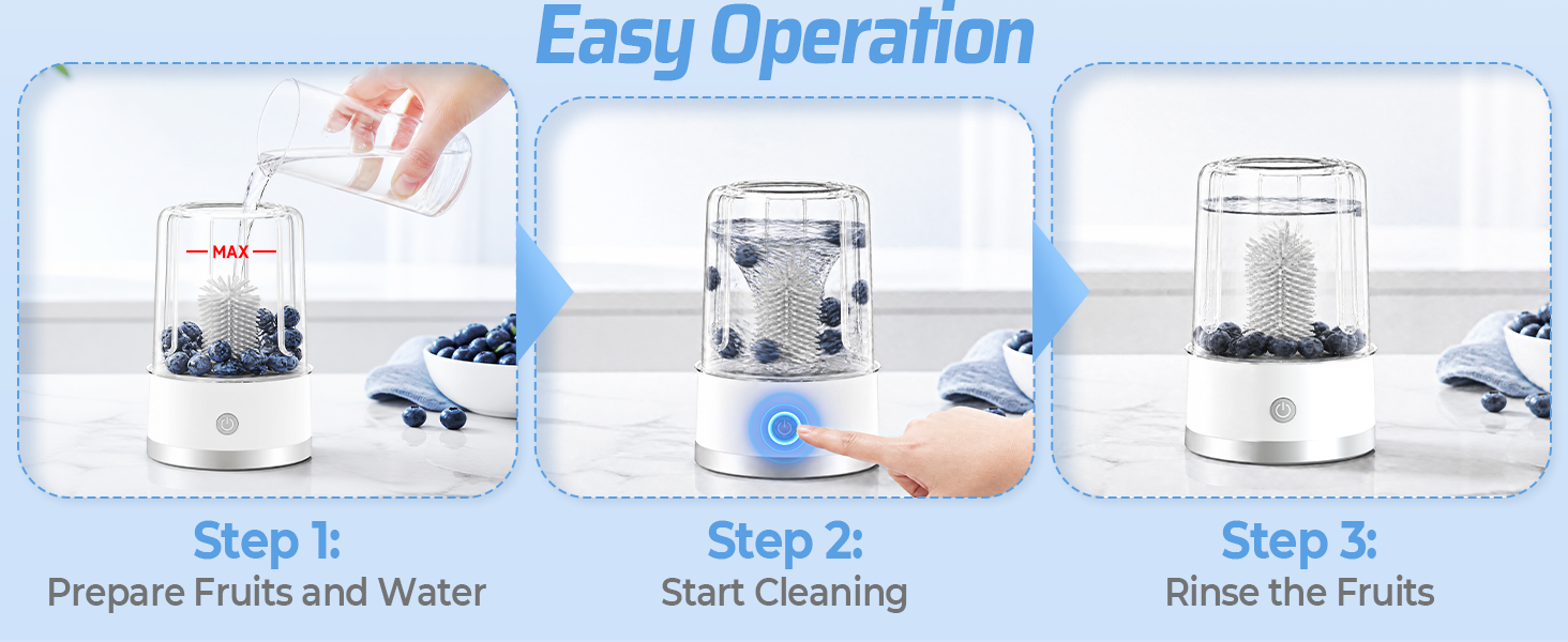 Electric Fruit and Vegetable Washer Machine