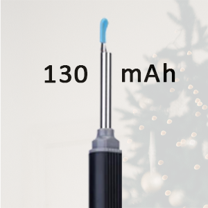 130 mAh battery